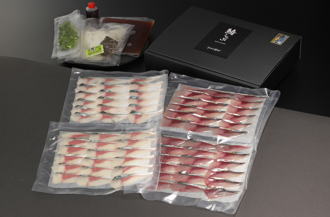 さばしゃぶ、銀のさばしゃぶ 食べ比べセット - 美酒佳肴ゆらく